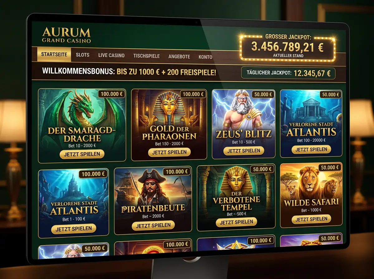 Bull — Spielsaal und Angebot